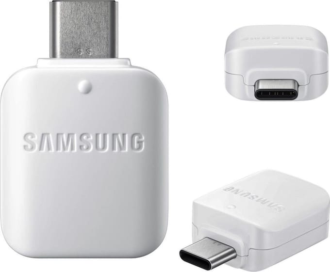 Samsung USB naar USB-C adapter - wit