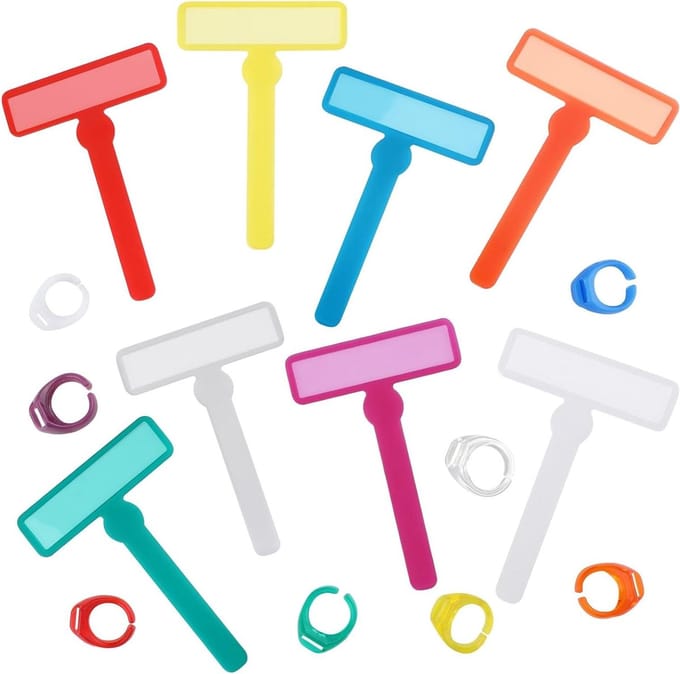 8 stuks geleide leesstrips voor kinderen - Vingerfocus markeerstift