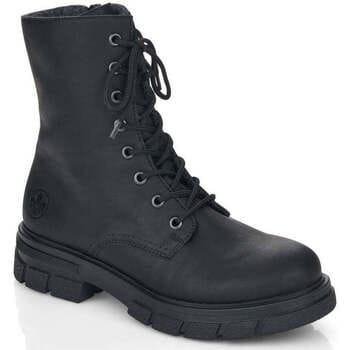 Rieker dames bikerboots enkellaars Z9120-00 zwart