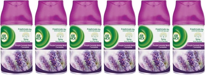 Air Wick - Luchtverfrisser - Navulling - Lavender & Camomile - 250ml x 6