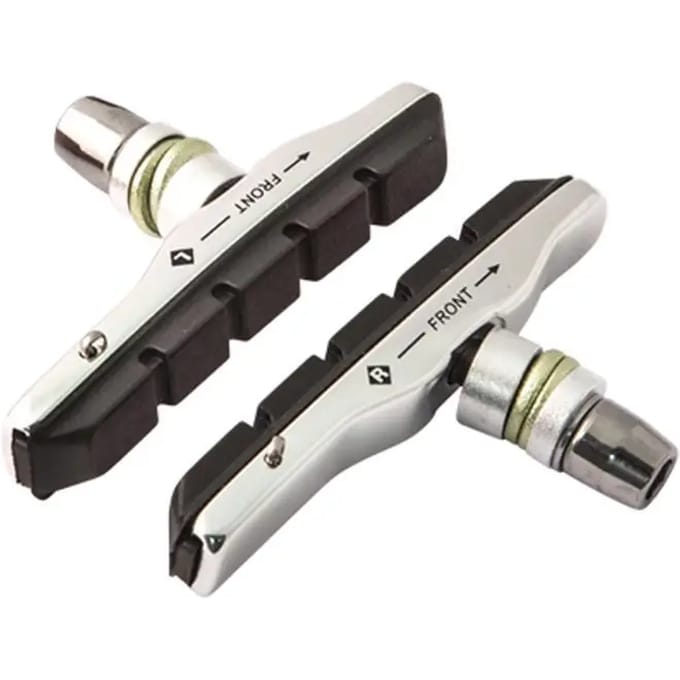 Paar asymmetrische remschoenhouders Clarks Cycle Systems V-Brake