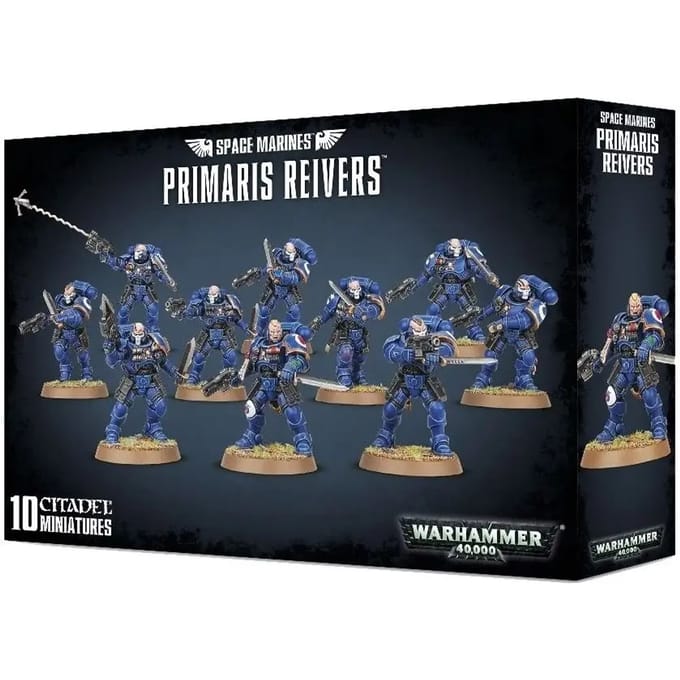 Set van 10 figuurtjes van 228 stuks Games Workshop Warhammer 40k - Space Marine Primaris Reivers