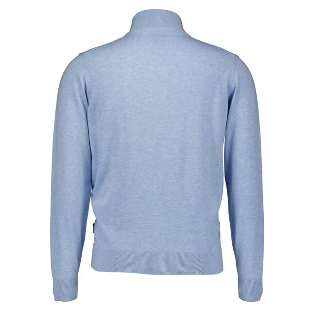 Bugatti Herren Pullover 1/1 Arm  Lichtblauw 7500-15510e