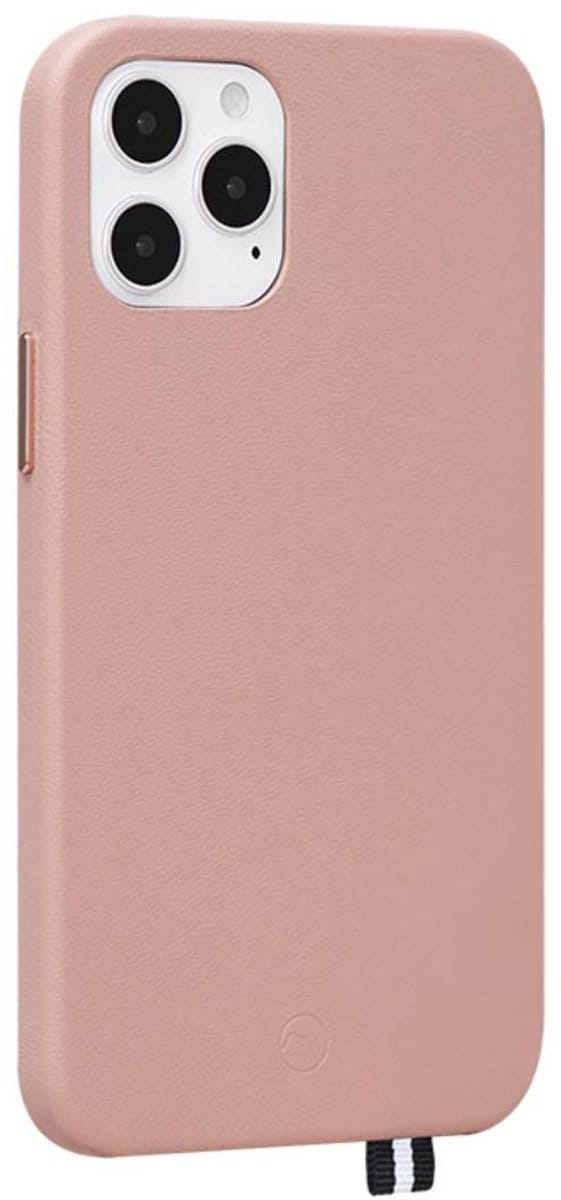 Artefakt Paris, Hoesje geschikt voor iPhone 12 Pro Max - Elysée Leer, Roze