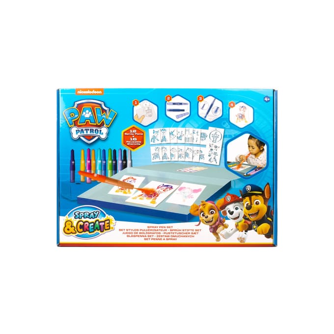 Paw Patrol Spray Pen Set Deluxe Knutselen