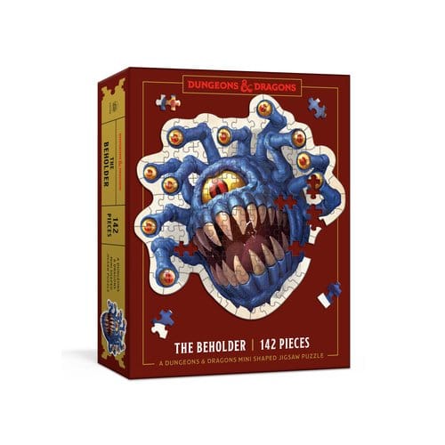 Dungeons & Dragons Mini Shaped Jigsaw Puzzle: The Beholder Edition - Dungeons & Dragons - Official Dungeons & Dragons Lice
