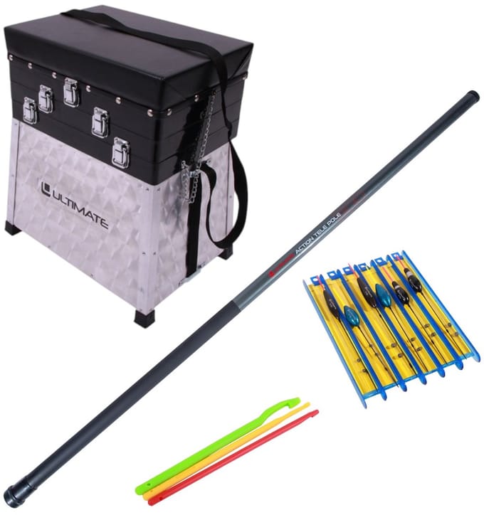 Ultimate Basic Seatbox Fishing Set - Witvis Set
