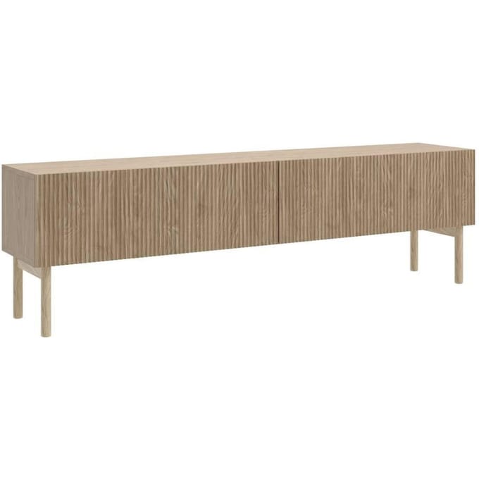Selsey - NOLIE - Staande RTV-kast Nolie - 175 cm - Geolied eiken