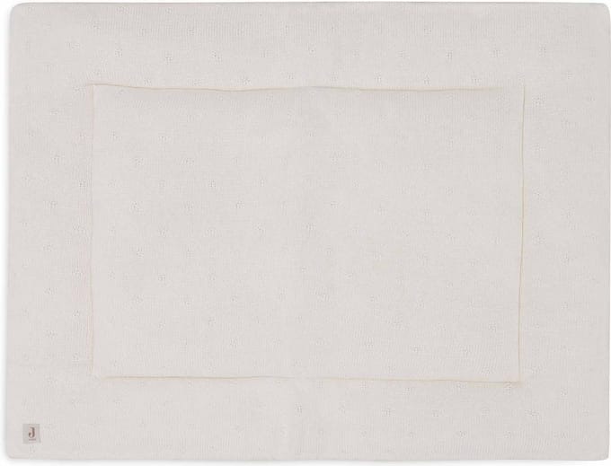 Jollein - Boxkleed 75x95cm - Speelkleed Baby - Cosy Knit Ivory