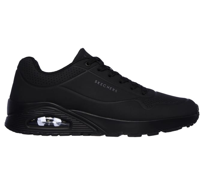 Skechers Uno - Stand On Air - maat 42 - Heren Sneakers - Zwart