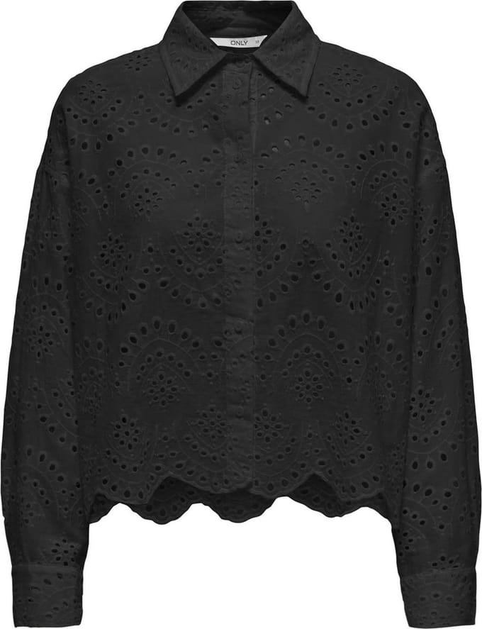 ONLY - ONLVALAIS L/S SHIRT WVN NOOS - Dames - Blouses