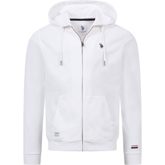 U.S. Polo Assn. heren sweatjack met capuchon van 100% katoen