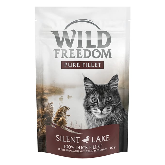 100g Wild Freedom Eendenfilet Filet Kattensnacks