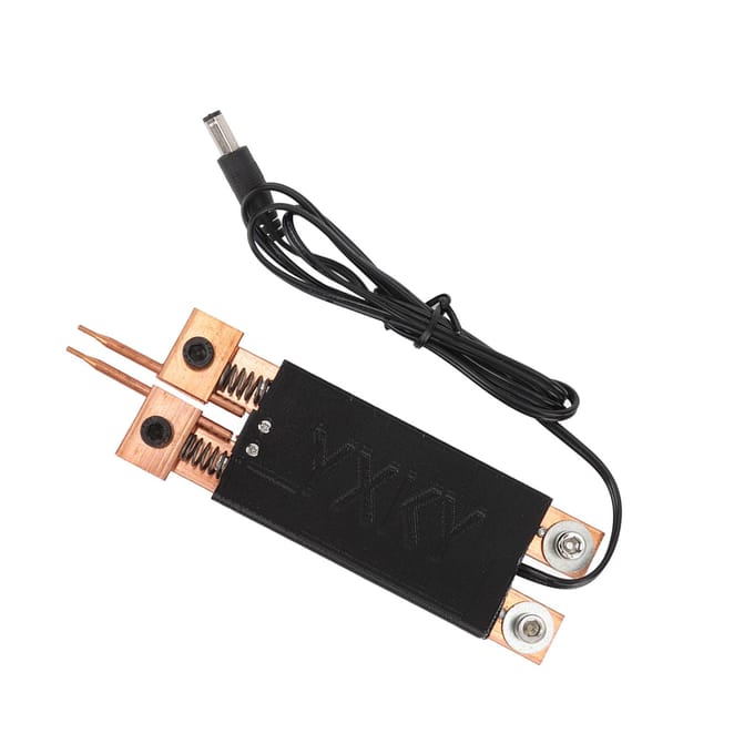 18650 Batterij Puntlaspen Mini Puntlasser Automatische Trigger Geïntegreerde Handheld Puntlassen zwart