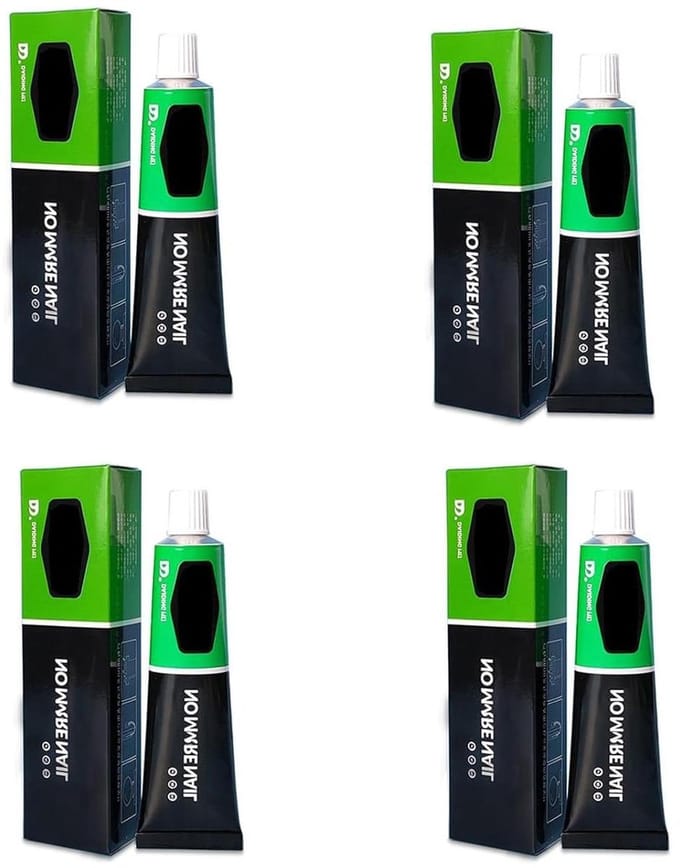 Alleslijm Textiel - Flexibele Lijm - Textiel Repareren - Niet-krimpende Formule - 2 stuks - Transparant