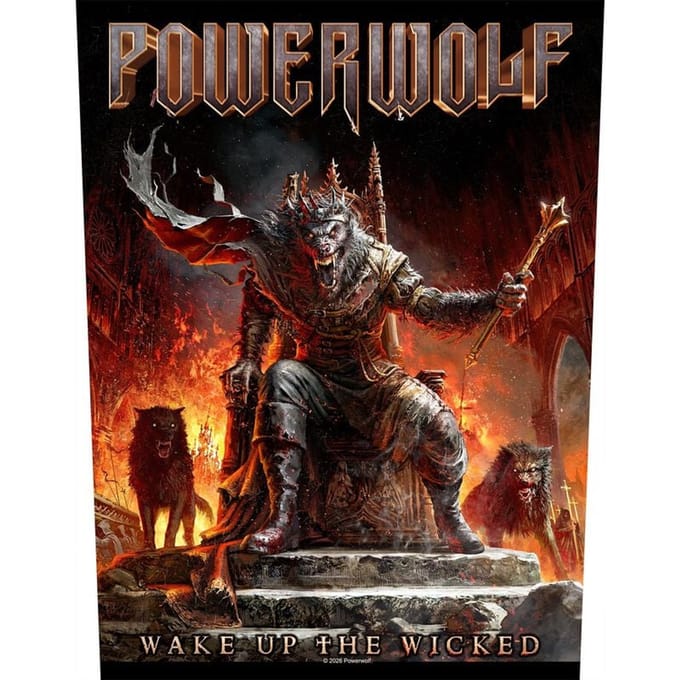 Powerwolf Embleem - Wake Up The Wicked - voor Geen - meerkleurig