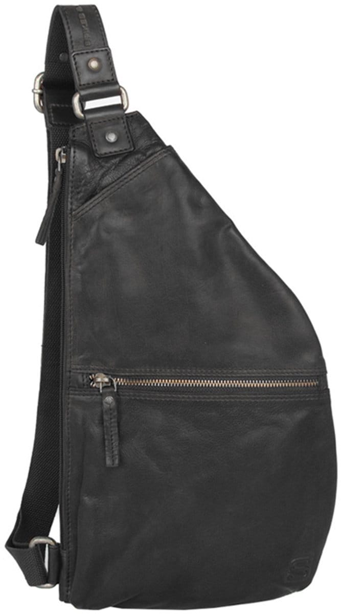 Leren Slingbag - Reese - Zwart