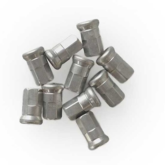 Fulcrum Racing 0 Nippels 10 Eenheden Zilver