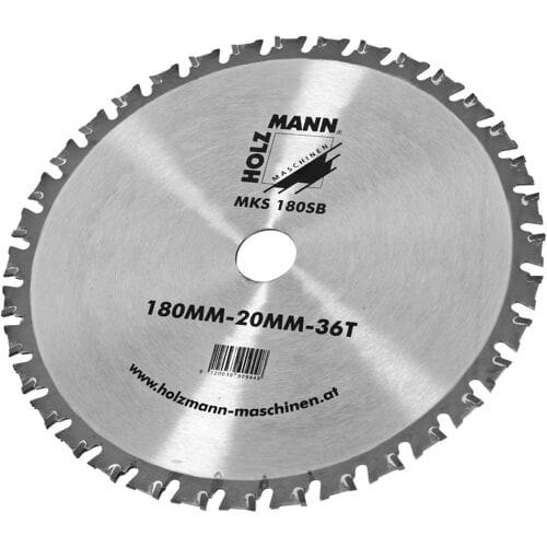 Holzmann Reserve zaagblad voor de Holzmann MKS180 - Metaal - Ø180 mm