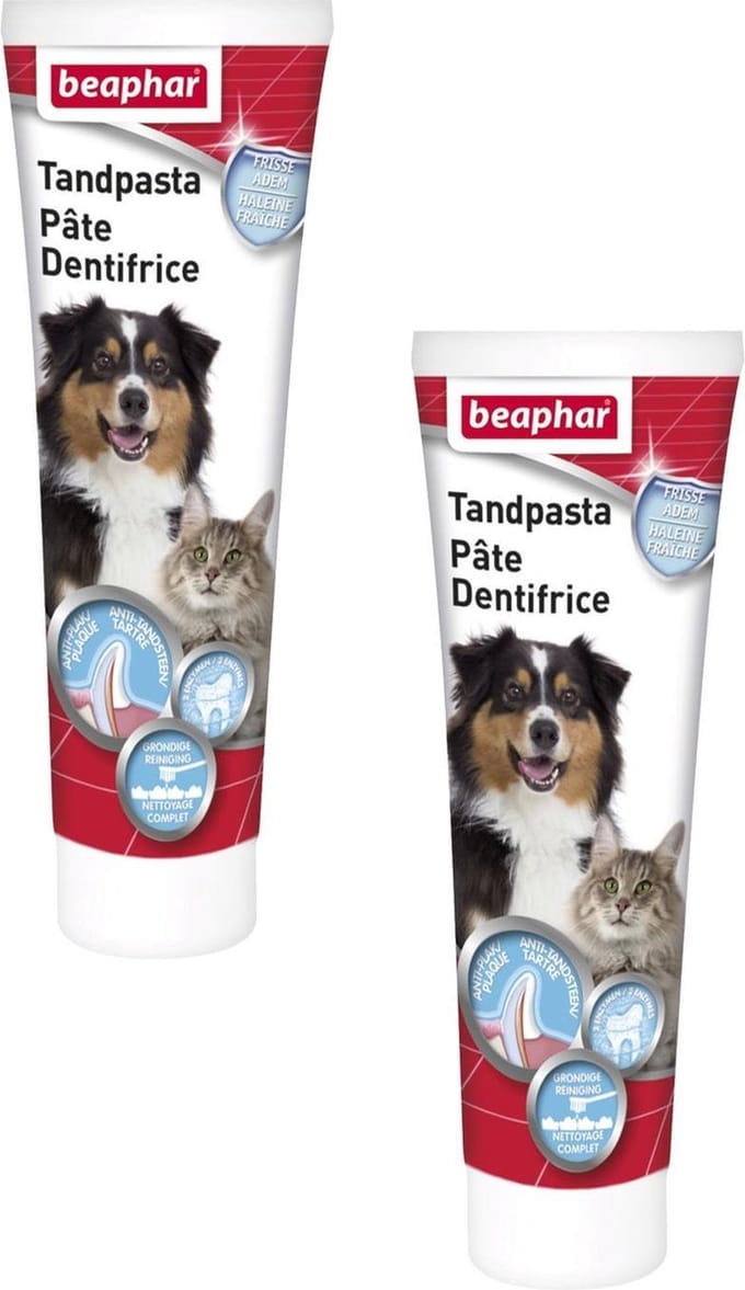 Beaphar tandpasta - 2 st à 100 gr