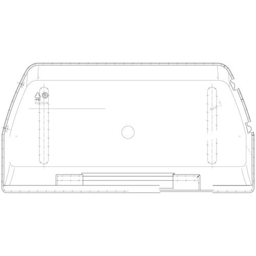 AEG magnetische dichting,grijs,A1699, 517x781mm 2248016491