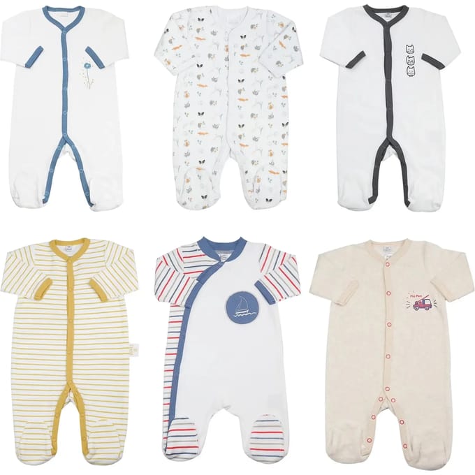 Baby pyjama Trois Kilos Sept Y (x6)
