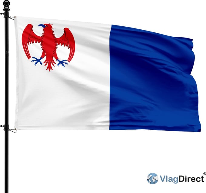 Gemeente Walcourt vlag - 90 x 150 cm.