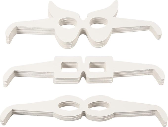 Creotime Brillen, l: 32 cm, 160 assorti