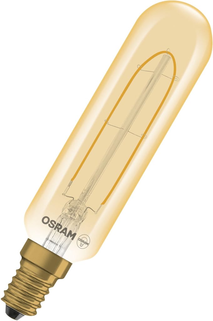 Osram E14 LED Lamp | 2.8W Goud 2200K 220V/240V 822 250Lm | 320° Dimbaar