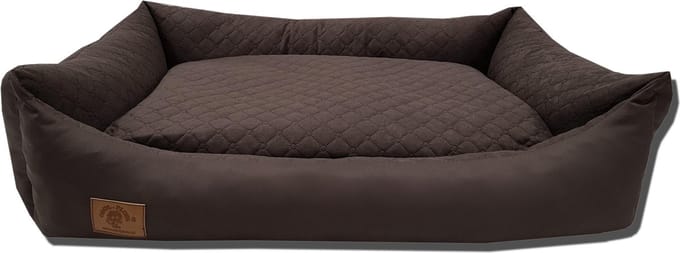 Hondenmand XXL - 100x70 cm - Waterdicht Bruin Polyester - Wasbare Hoes