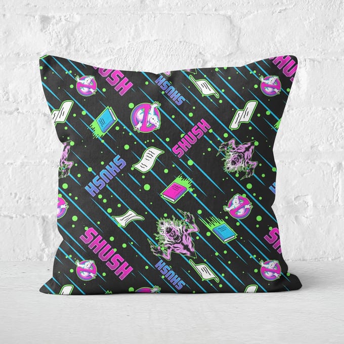 Ghostbusters 80's Neo Square Kussen - 50x50cm - Soft Touch