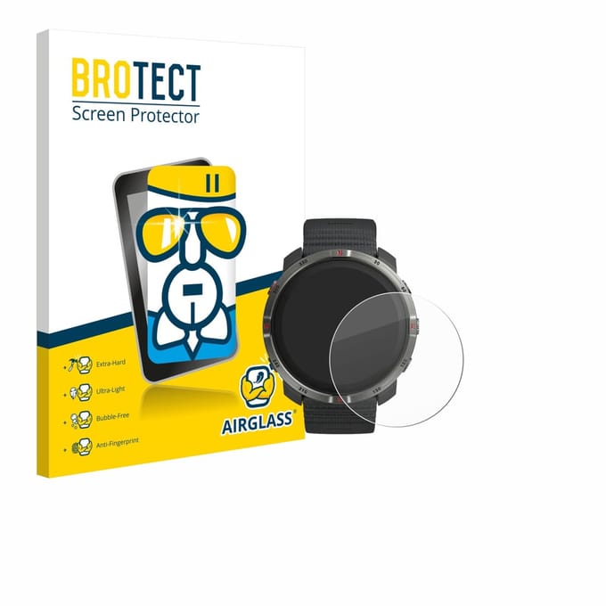 Screenprotector voor Polar Grit X2 Beschermglas transparant