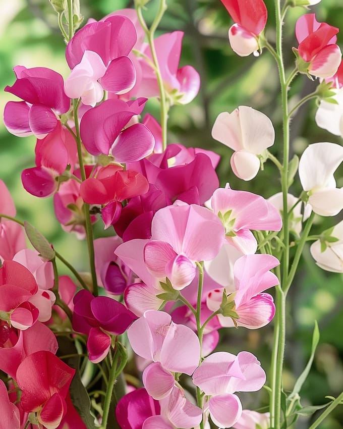 Lathyrus Zaden Lathyrus Latifolius Meerjarig Gemengd Snijbloem