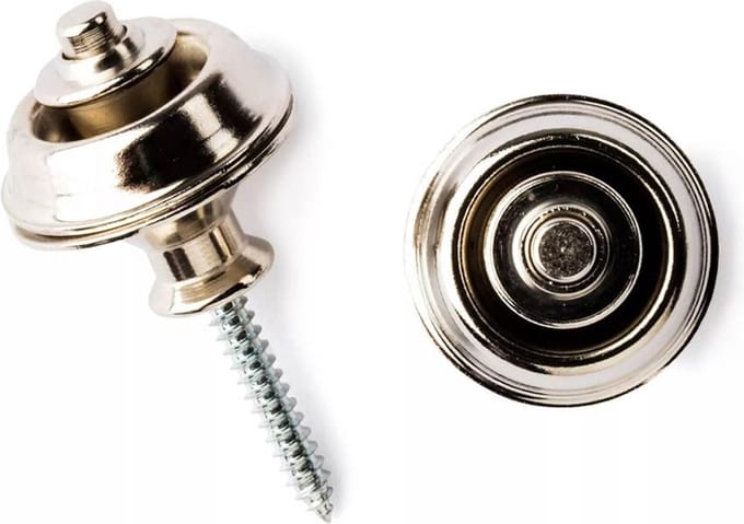 Dunlop SLS1031N Dubbel Strap Lock Systeem - Nikkel