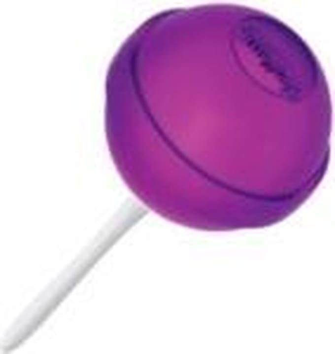 Silicone Zone Ijslolliemaker - Groot - Paars