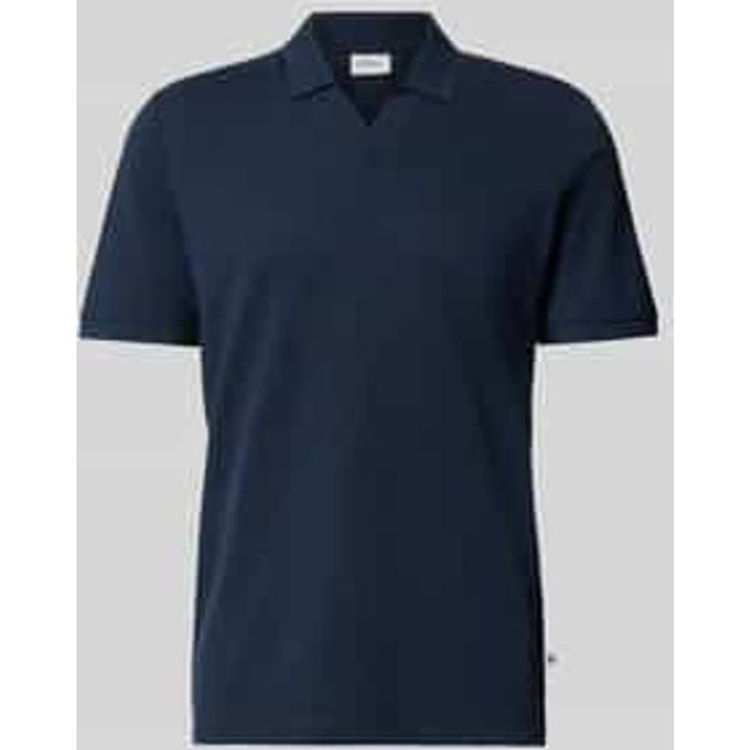 regular fit poloshirt van katoenmix