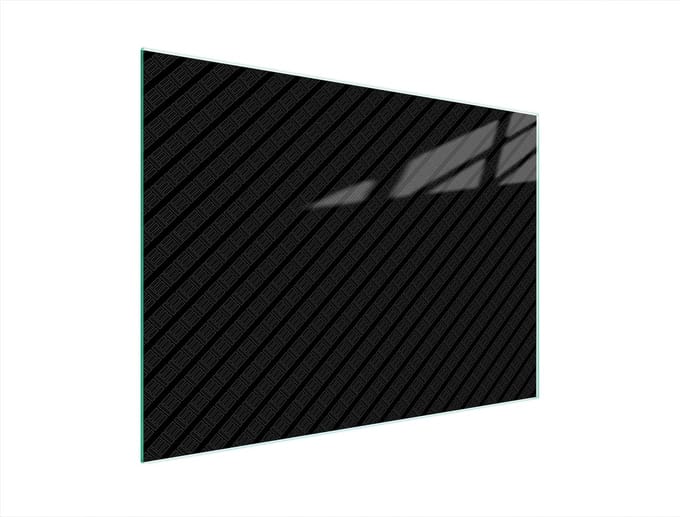 TMK ArtDeko - Snijplank - 40x30 cm - Glas - Zwart