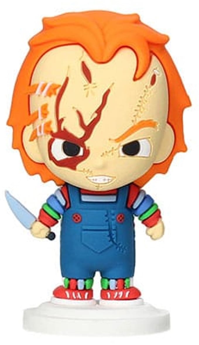 SD Toys Chucky Pokis Rubber Minifigure Chucky 7 cm Mini-Figuur