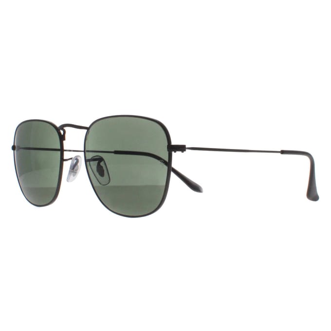 Ray-Ban Vierkant Unisex Zwart G-15 Groen RB3857 Frank