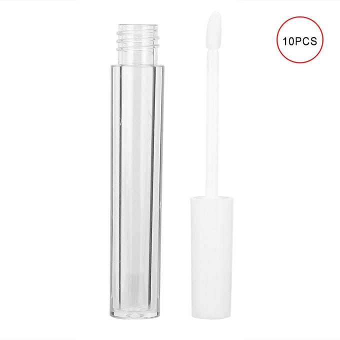10 stuks 2,5 ml DIY Lipgloss Tube Lege Cosmetische Lipgloss Containers Fles white