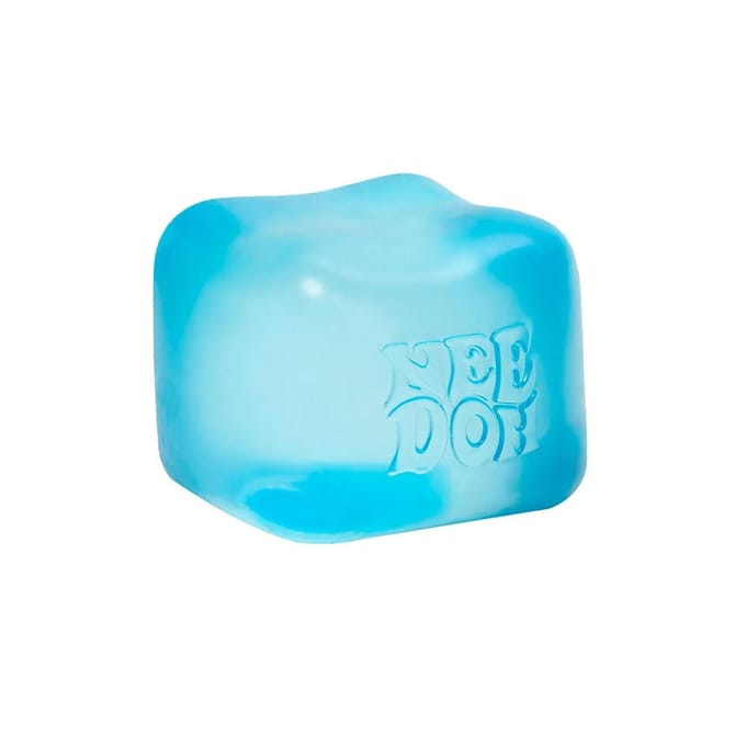 Spot Schylling Nee Doh Nice Cube Super Squeeze Sensorisch Fidget Speelgoed Doorschijnend Rood Stressverlichting Squishy Kubus Voor Angstverlichting white