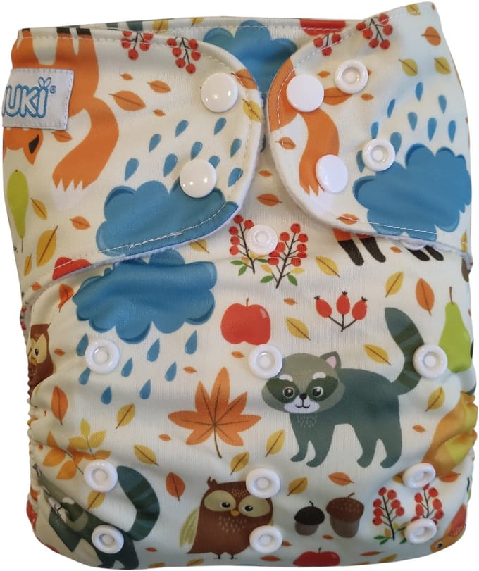 Piriuki Pocketluier – One Size – 2 Inleggers – Forest