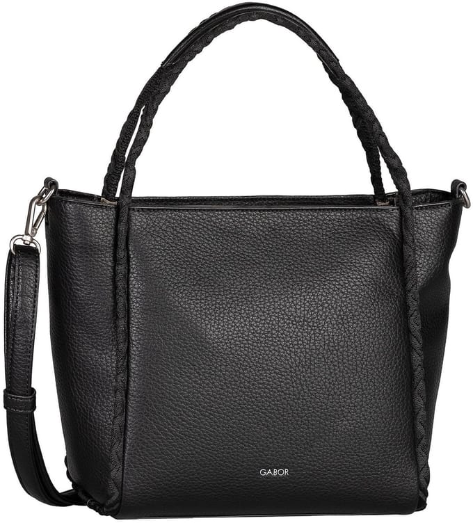 Gabor schoudertas Ariela Zip Shopper Black zwart