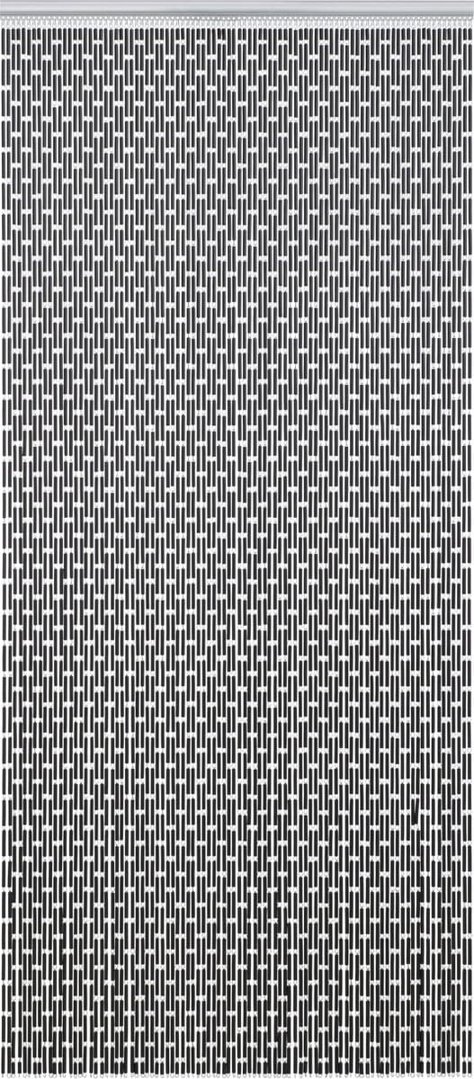 Liso Vliegengordijn - Hulzengordijn Gitzwart - 100 x 232 cm