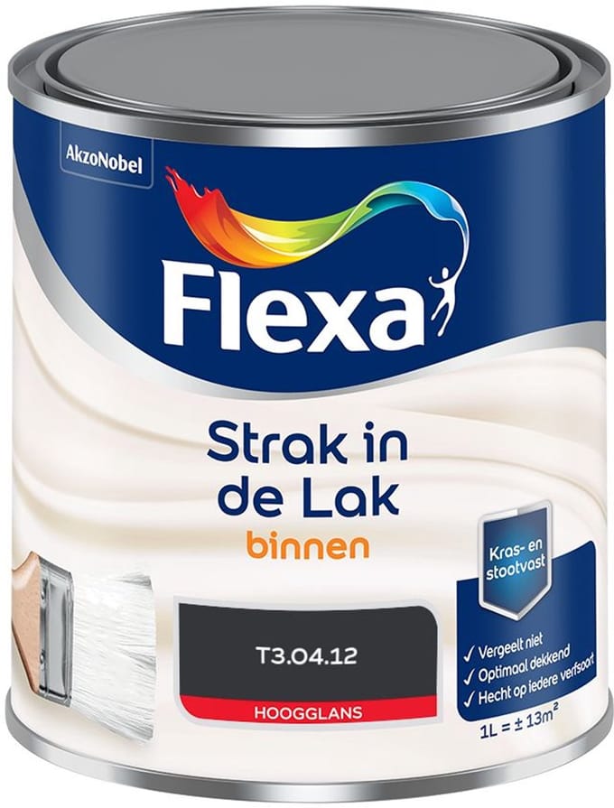 Flexa - Strak In De Lak Binnenlak Hoogglans - T3.04.12 - Mengverf - 1 L