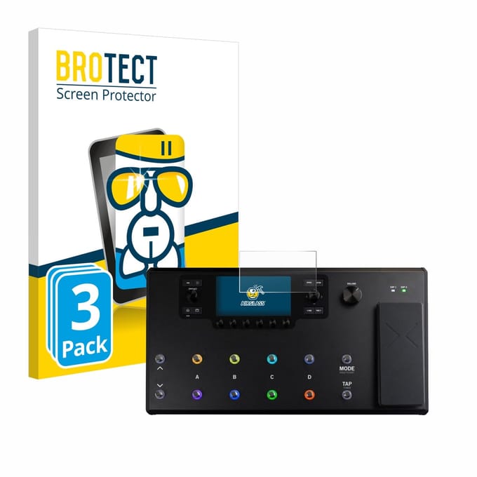 Screenprotector 3 Stuks voor Line 6 Helix LT Beschermglas transparant