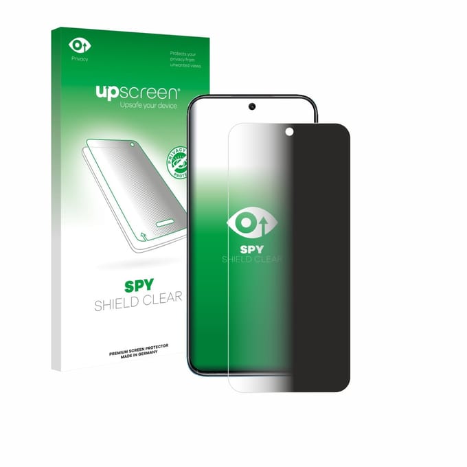 upscreen - privacy screenprotector voor realme Narzo 90X - Folie Beschermfolie Blauwlichtfilter