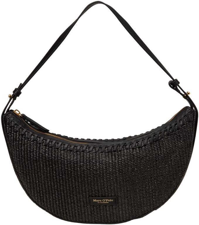 Marc O'Polo schoudertas Emmi Shoulder Bag Black zwart