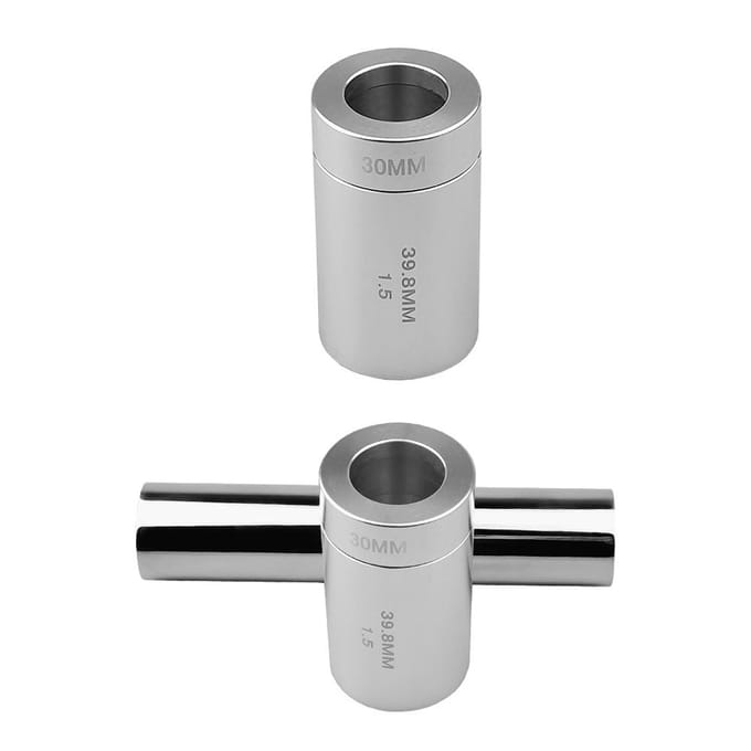 Fiets voorvorkkroon installatiegereedschapset Fietsheadset Racetool AntiSlip-instelsysteem zilver