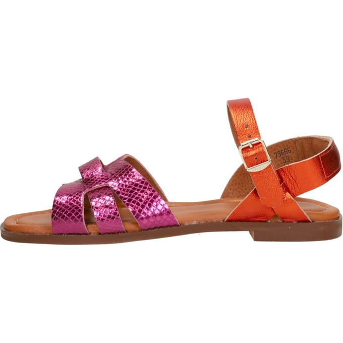 Red-Rag 79666 Sandalen - Dames - Oranje - Maat 42